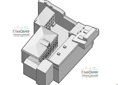 9. 3Д моделирование нескольких зданийв Москве