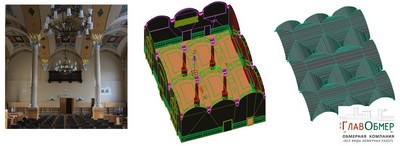 1. 3Д Лазерное сканирование помещения и последующее трехмерное моделирование