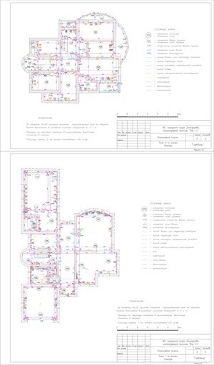 3. Геодезическая съемка поэтажных планов загородного дома в СНТ БОР-11 для последующей разработки дизайн-проекта
